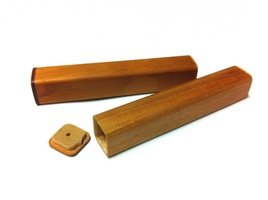 1er Zedernholztube (geeignet f�r Zigarren bis 16cm L�nge und 2cm Durchmesser) 