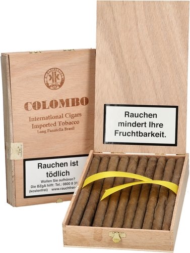 Kleinlagel Colombo International Cigars Zigarillos der Serie Kleinlagel Colombo International Cigars