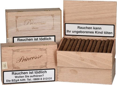 Zigarillos der Serie Kleinlagel Princesse