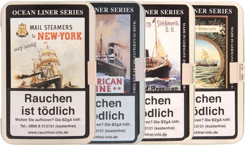 Dan Tobacco Ocean Liner Series Tabak der Serie Dan Tobacco Ocean Liner Series