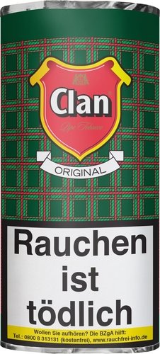 Tabak der Serie Clan Pfeifentabak