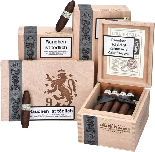 Drew Estate Liga Privada No. 9 Zigarren der Serie Drew Estate Liga Privada No. 9