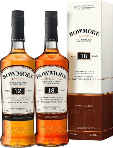 Bowmore Single Malt Whisky Spirituosen der Serie Bowmore Single Malt Whisky