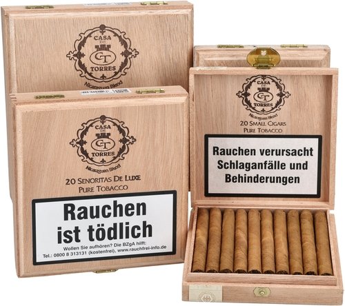 Zigarillos der Serie Casa de Torres Cigarillos