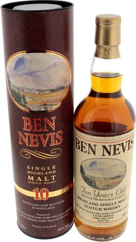 Spirituosen der Serie Ben Nevis Single Malt Whisky