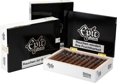 Zigarren der Serie Epic Maduro Reserva
