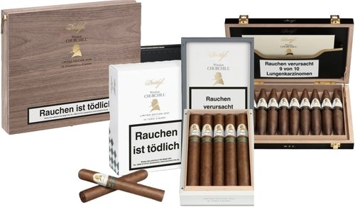 Zigarren der Serie Davidoff Winston Churchill Limited Edition