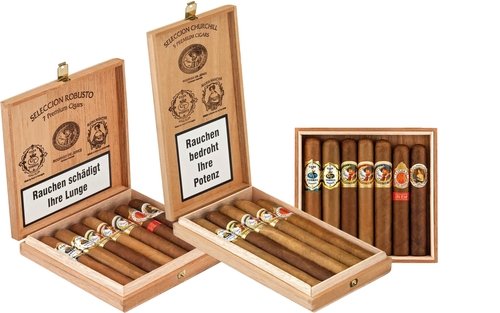 Schuster Sampler Zigarren der Serie Schuster Sampler