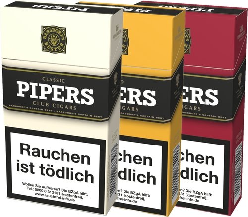 Zigarillos der Serie Pipers Zigarillos