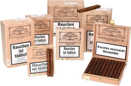 Zigarillos der Serie Partageno Cigarillos