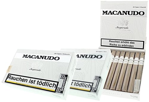 Macanudo Inspirado White Zigarren der Serie Macanudo Inspirado White