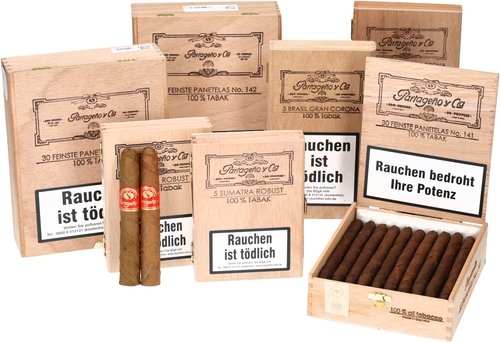 Zigarren der Serie Partageno Panatela &amp; Corona