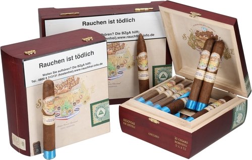 Zigarren der Serie Antigua Esteli Segovia Oscuro