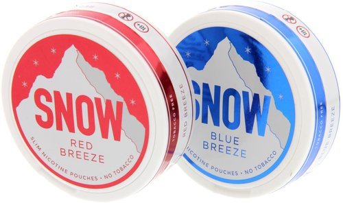 Tabak der Serie SNOW Nikotinbeutel