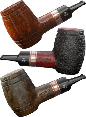 Pfeifen der Serie Rattray's Devil's Cut Pfeifen