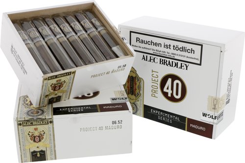 Zigarren der Serie Alec Bradley Project 40 Maduro