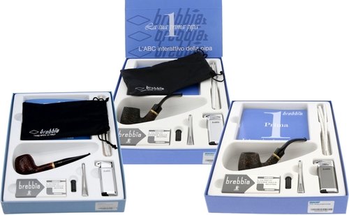 Pfeifen der Serie Brebbia Starterset