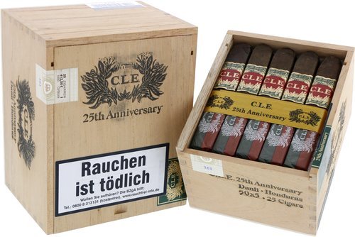 CLE 25th Anniversary Zigarren der Serie CLE 25th Anniversary