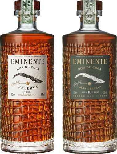 Spirituosen der Serie Eminente Ron de Cuba