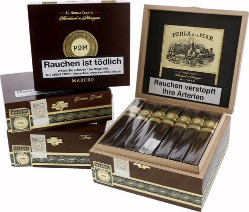 Zigarren der Serie Perla del Mar Maduro