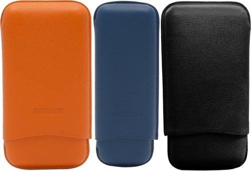 Zigarrenzubehör der Serie Martin Wess gigante leather cigarcase collection