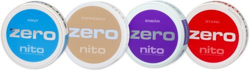 Tabak der Serie Zeronito Pouches