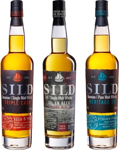 Spirituosen der Serie Lantenhammer Whisky