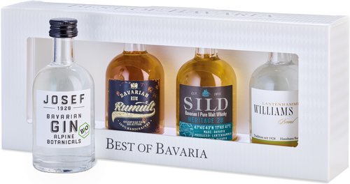 Spirituosen der Serie Lantenhammer Best of Bavaria Probiersets