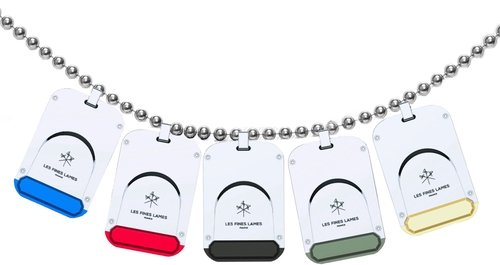 Les Fines Lames Le Tag (Cutter mit Kette) Zigarrenzubehör der Serie Les Fines Lames Le Tag (Cutter mit Kette)