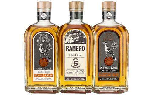 Heimat Distillers Rum Spirituosen der Serie Heimat Distillers Rum