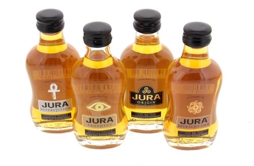 Spirituosen der Serie Isle of Jura Whisky Probierset