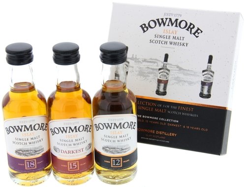 Spirituosen der Serie Bowmore Whisky Tasting Set