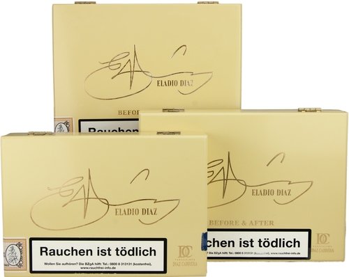 Zigarren der Serie Eladio Diaz Before and After 
