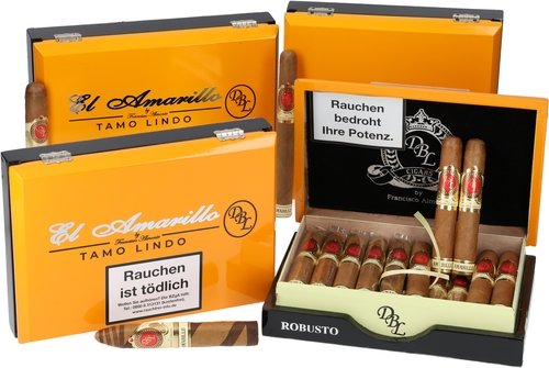 Zigarren der Serie DBL Amarillo