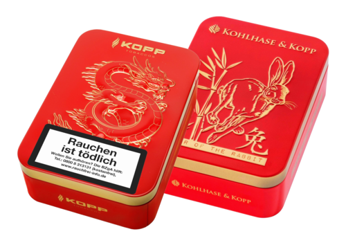 Tabak der Serie Kopp Tobaccos New Years Edition Pfeifentabak