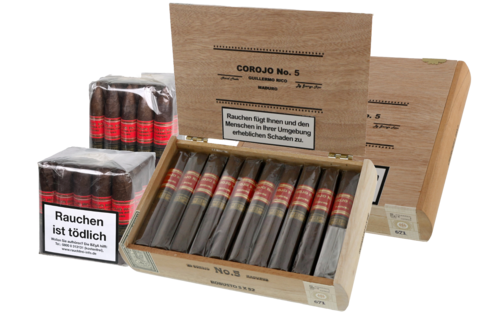 Zigarren der Serie Guillermo Rico Corojo No. 5 Maduro