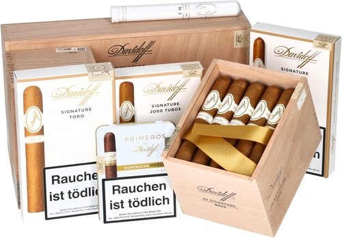 Davidoff Signature Zigarren der Serie Davidoff Signature