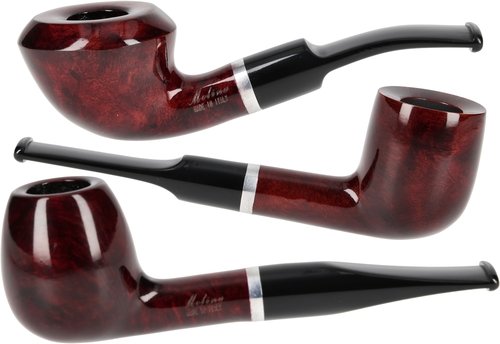 Pfeifen der Serie Molina Barasso Burgundy