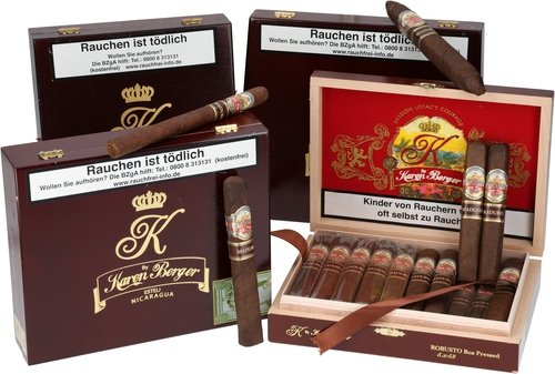 Zigarren der Serie Karen Berger Maduro