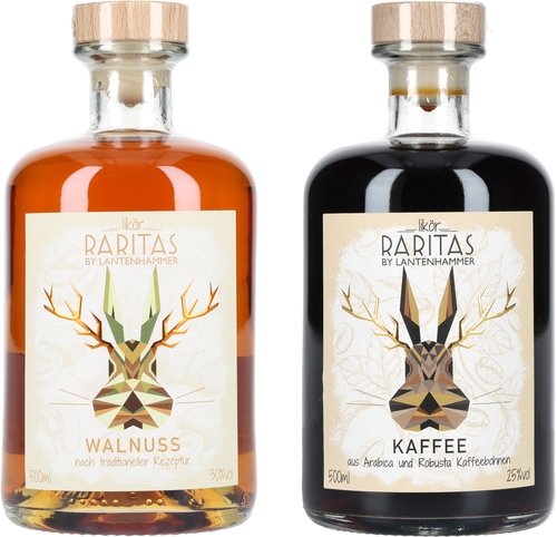 Spirituosen der Serie Raritas by Lantenhammer