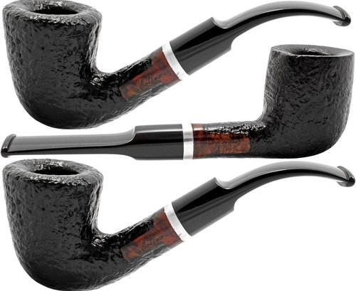 Pfeifen der Serie Molina Barasso Sandblast Black