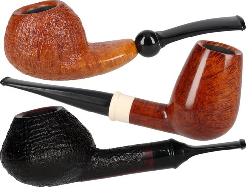 Pfeifen der Serie Holmer Knudsen Semi-Handmades