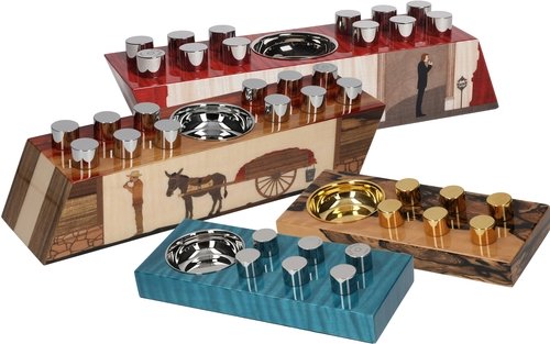 Zigarrenzubehör der Serie Elie Bleu Bolzen-Aschenbecher