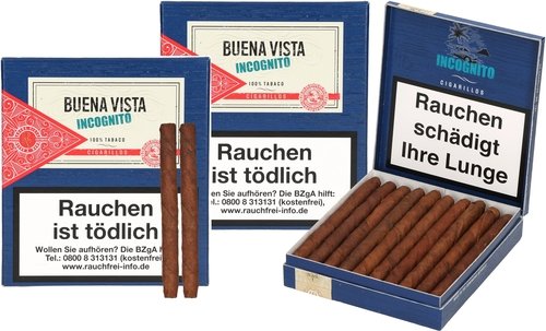 Zigarillos der Serie Buena Vista Incognito