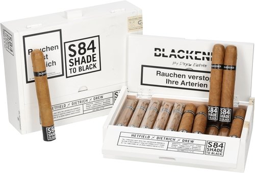 Zigarren der Serie Drew Estate Blackened S84 Shade to Black