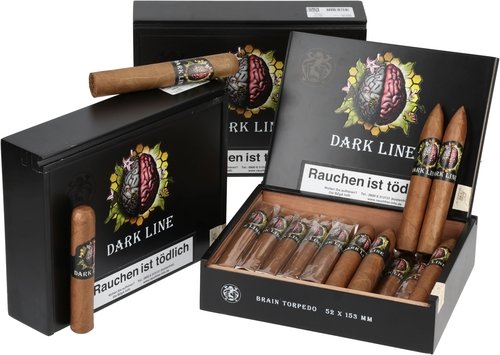 Zigarren der Serie Helvada Dark Line Brain