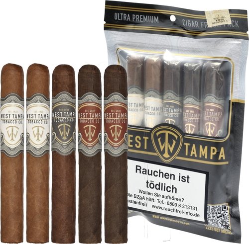 Zigarren der Serie West Tampa Tobacco Company Sampler