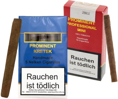 Zigarillos der Serie Prominent Zigarillos