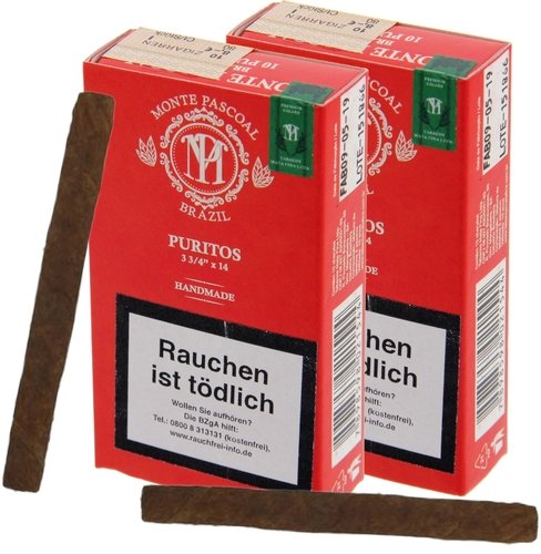 Zigarillos der Serie Monte Pascoal Cigarillos