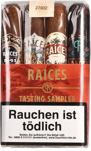 Zigarren der Serie Raices Sampler